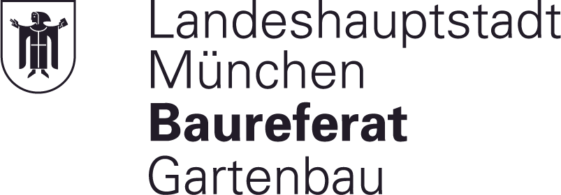 Logo Landeshauptstadt München Baureferat, Gartenbau